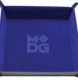 Folding Dice Tray - Velvet Blue