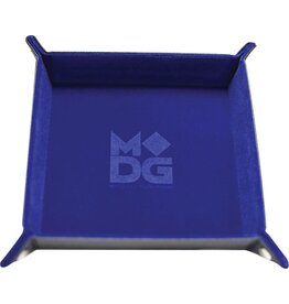 Folding Dice Tray - Velvet Blue