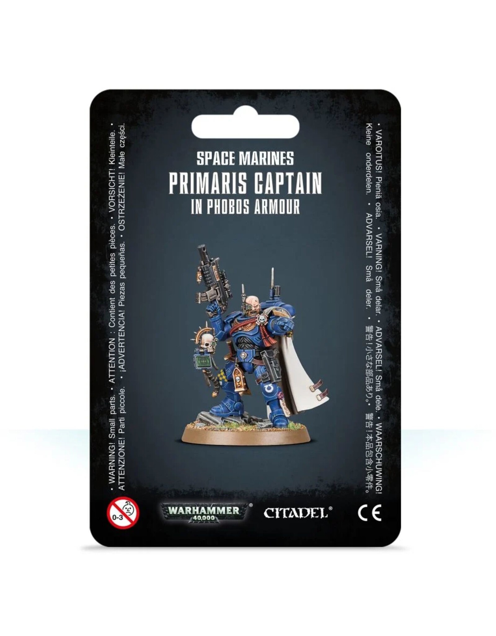 Warhammer 40k Primaris Captain in Phobos Armor
