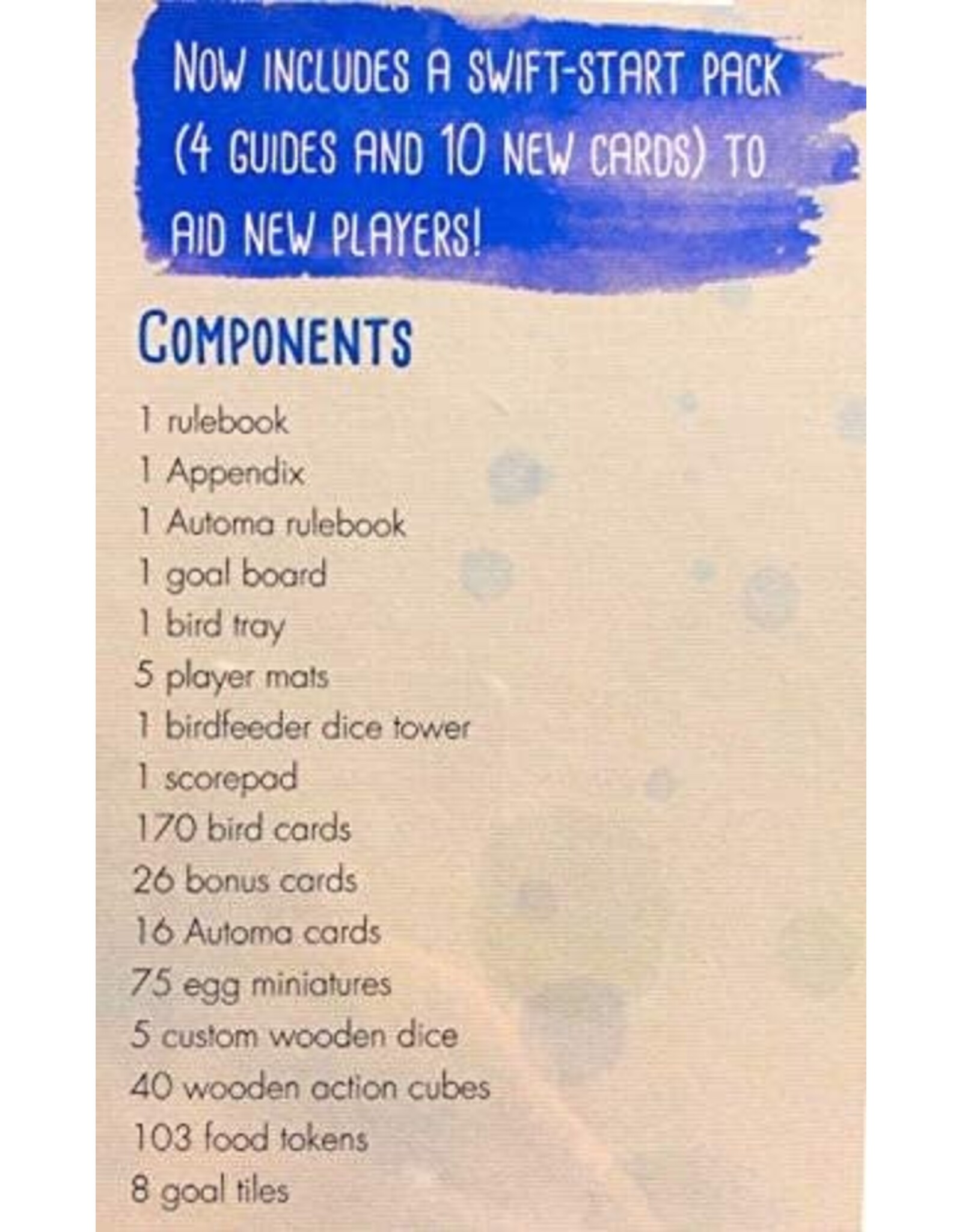 Wingspan Wingspan - Revised