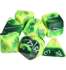 Chessex Vortex - Green/Yellow Polyheral Set