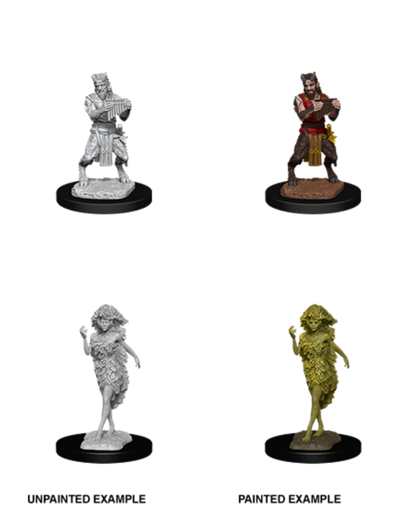 Nolzur's Marvelous Miniatures D&D NMU: Satyr & Dryad (W11)