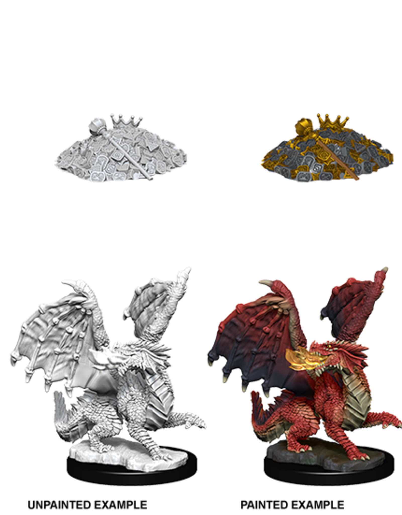 Dungeons & Dragons D&D NMU - Red Dragon Wyrmlings