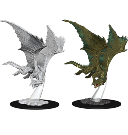 Nolzur's Marvelous Miniatures D&D D&D NMU - Young Bronze Dragon