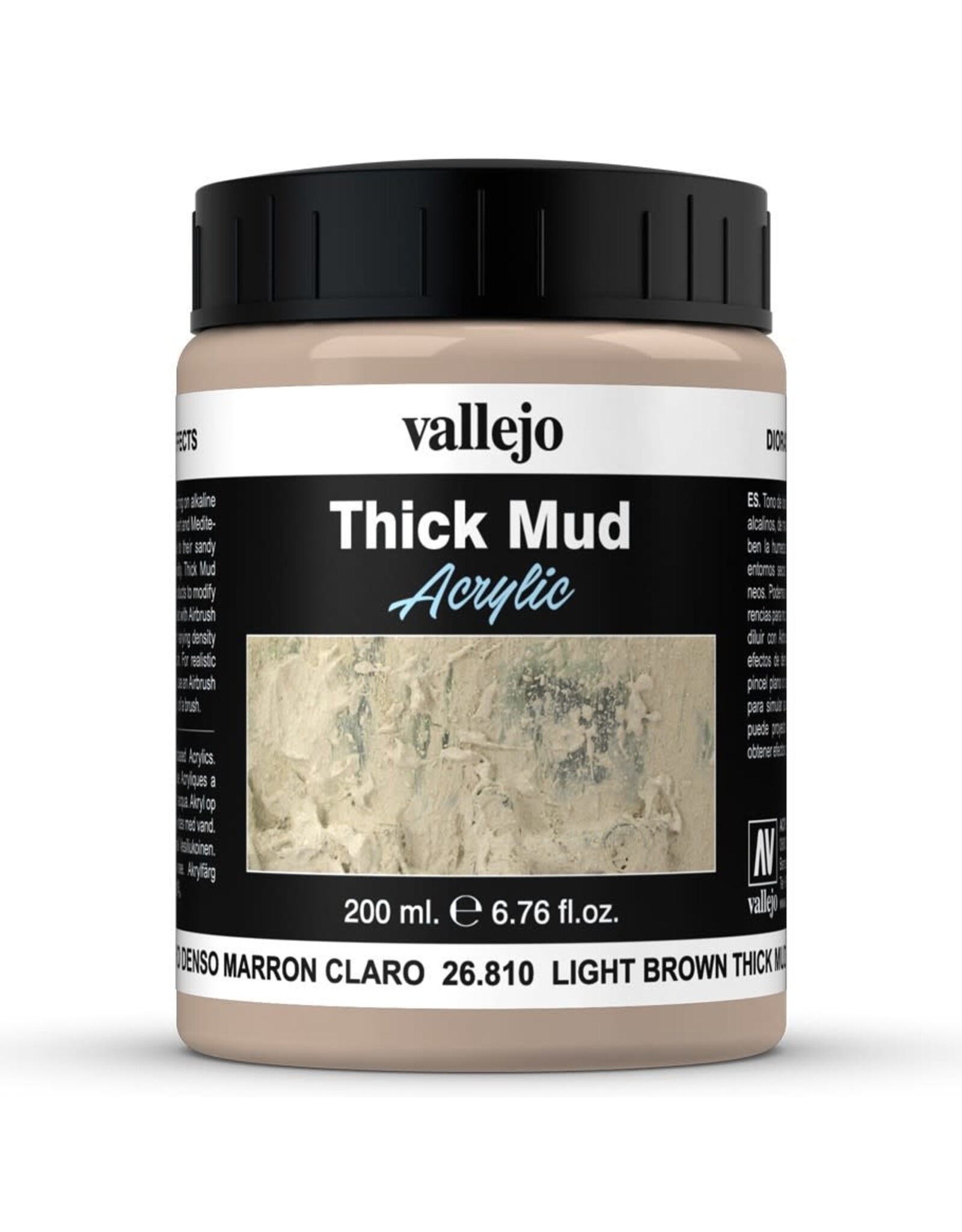 Vallejo Diorama Effects: Thick Light Brown Mud