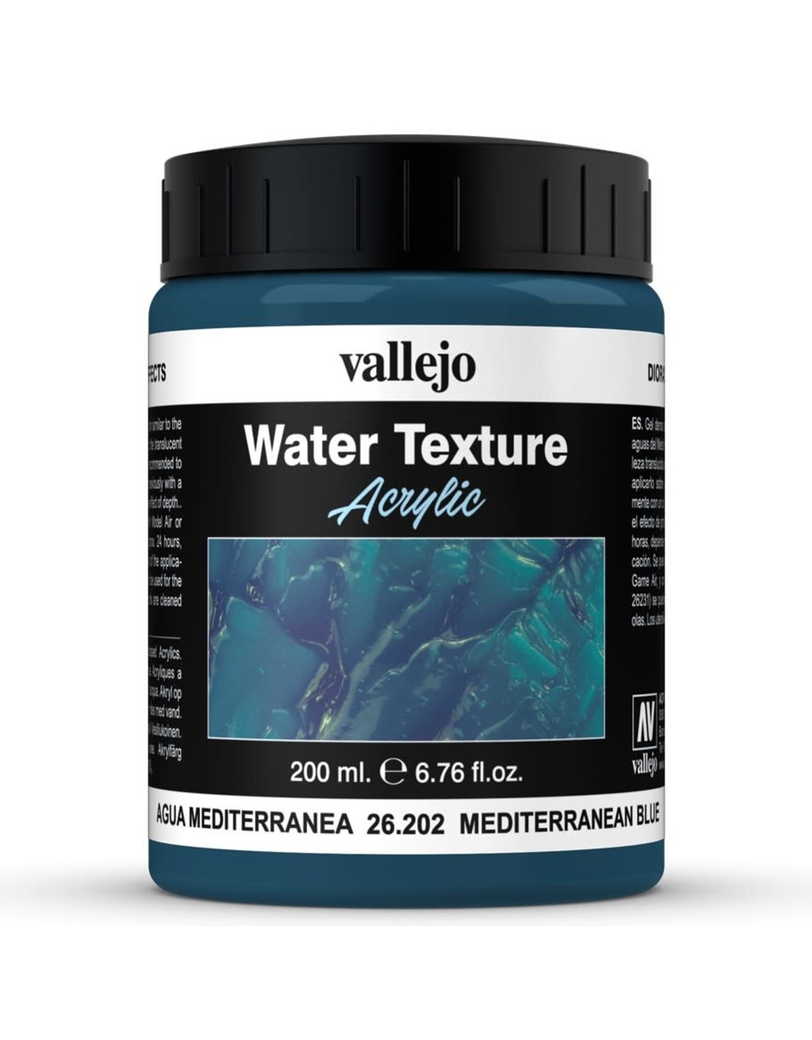 Vallejo Diorama Effects: Water Texture - Mediterranean Blue