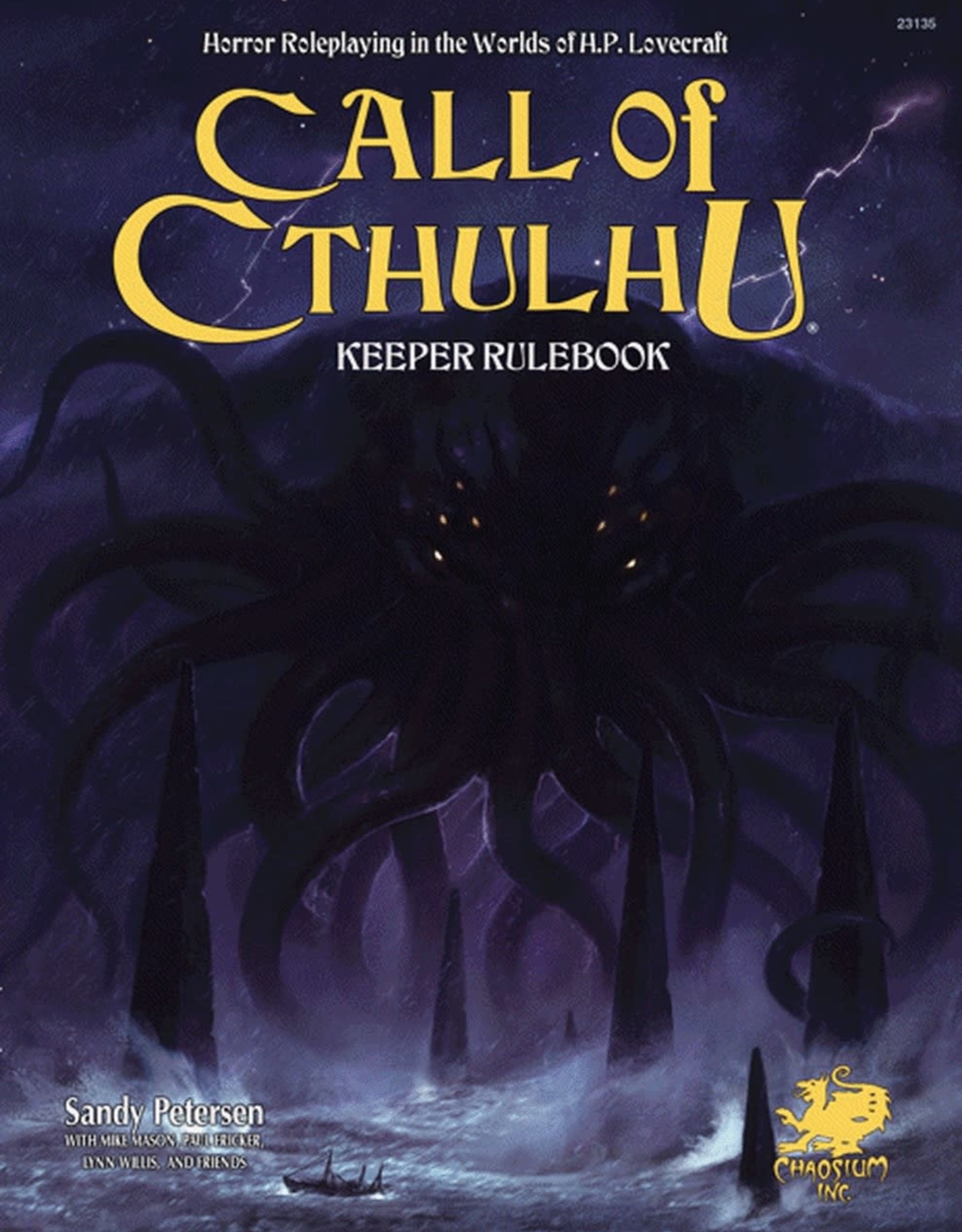 Call of Cthulhu Call of Cthulu Keeper Rulebook