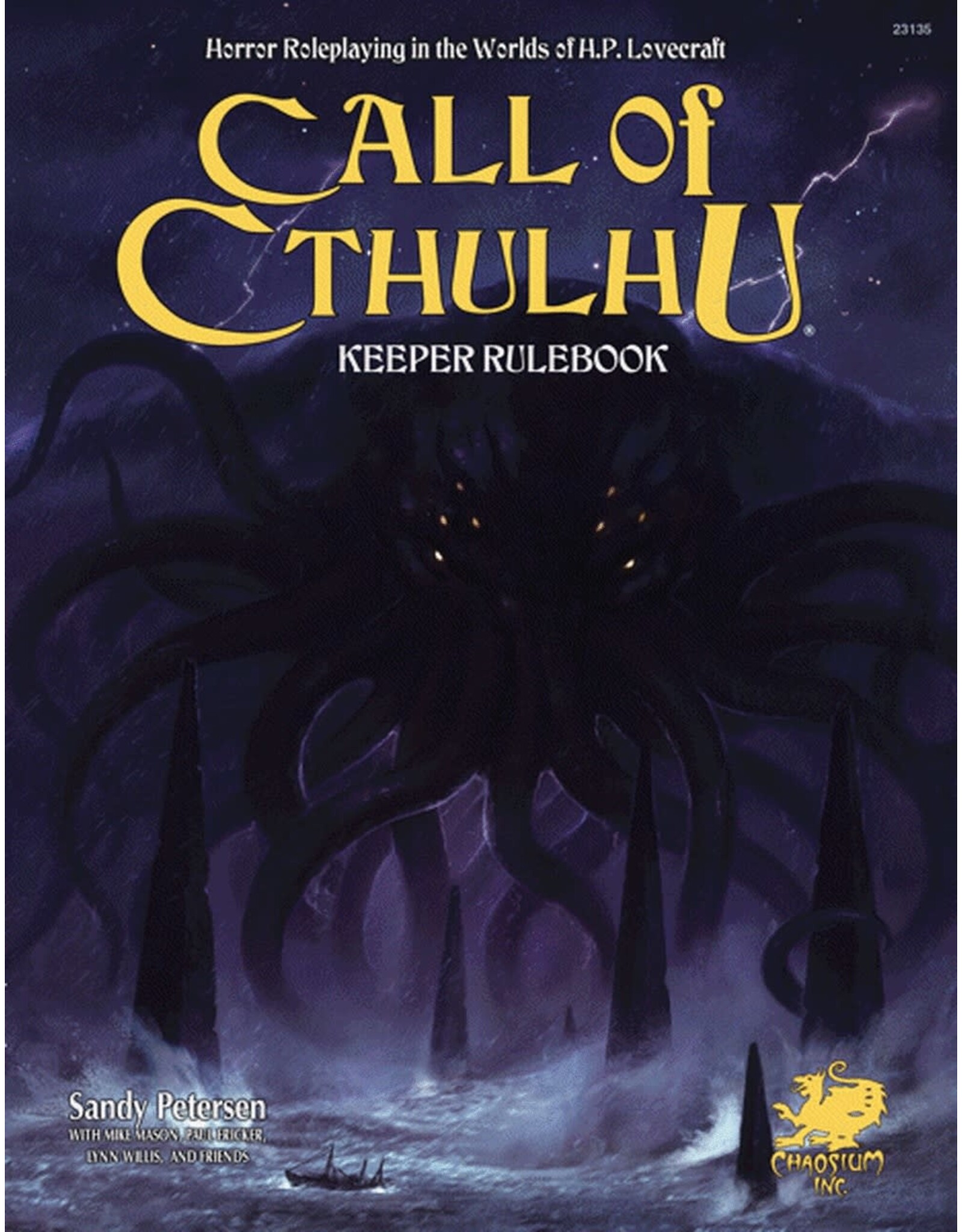 Call of Cthulhu Call of Cthulu Keeper Rulebook
