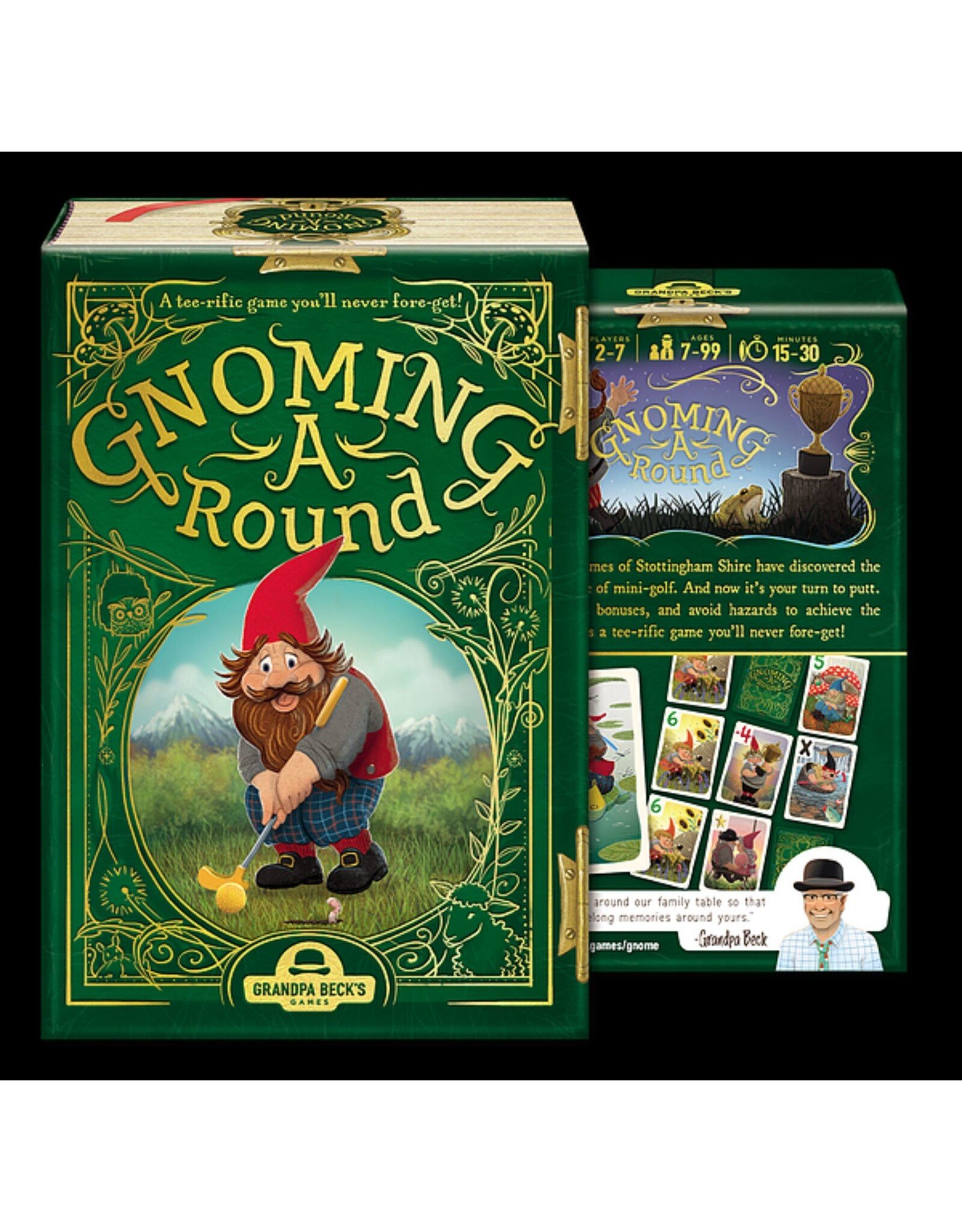 Grandpa Beck Gnoming A Round
