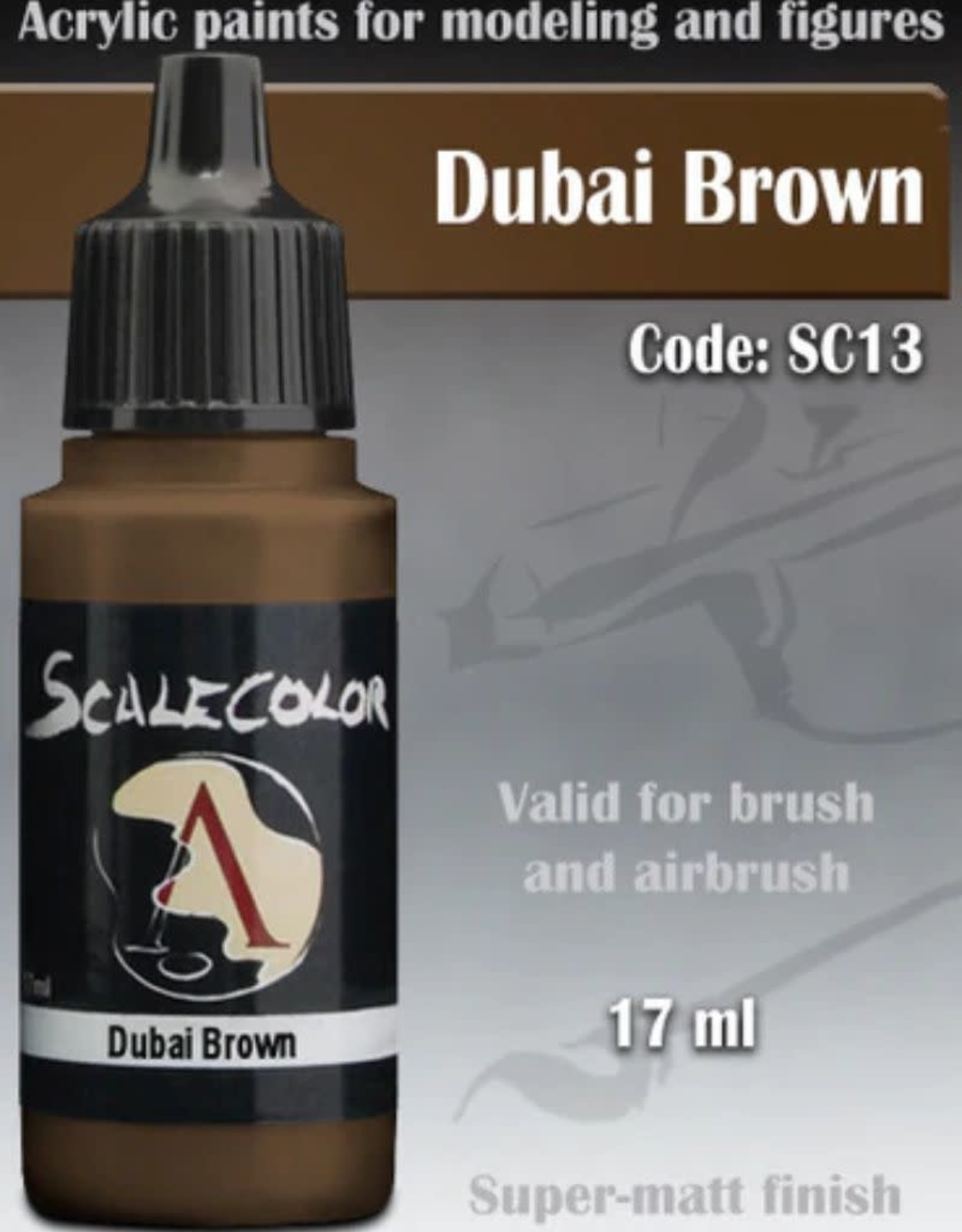 Scale75 Scale Color: Dubai Brown