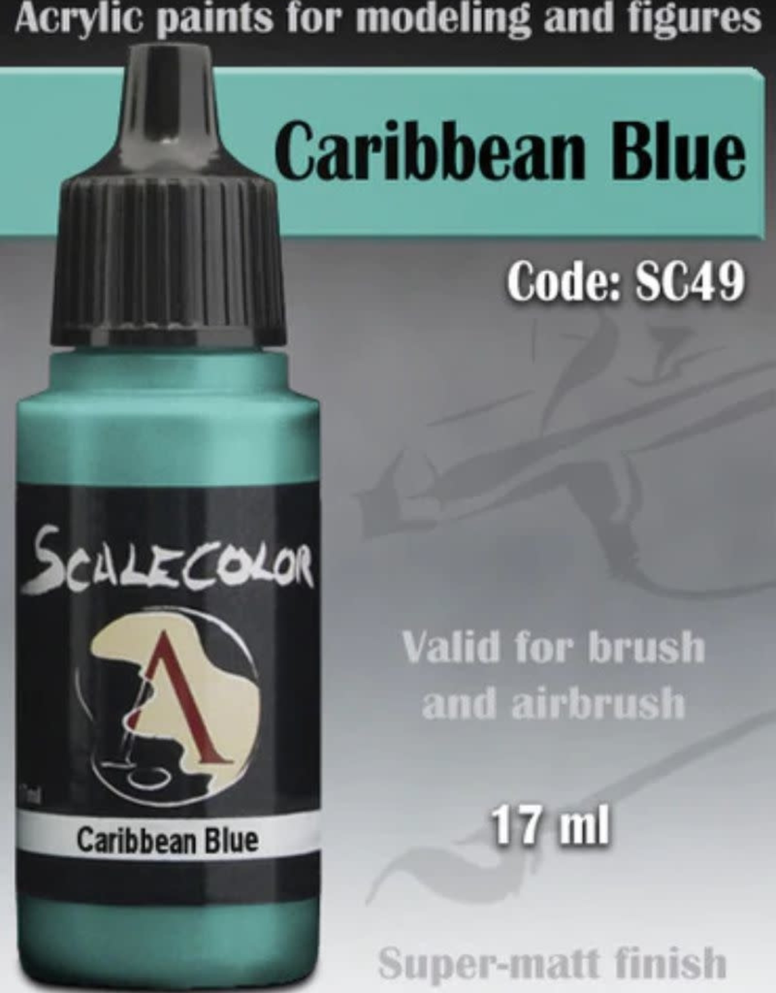 Scale75 Scale Color: Caribbean Blue