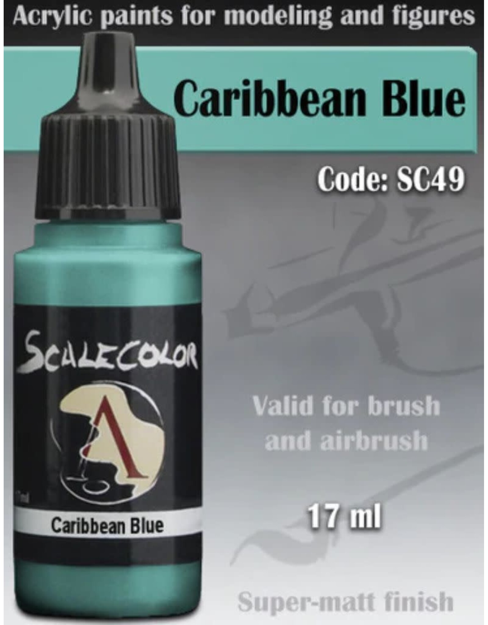 Scale75 Scale Color: Caribbean Blue