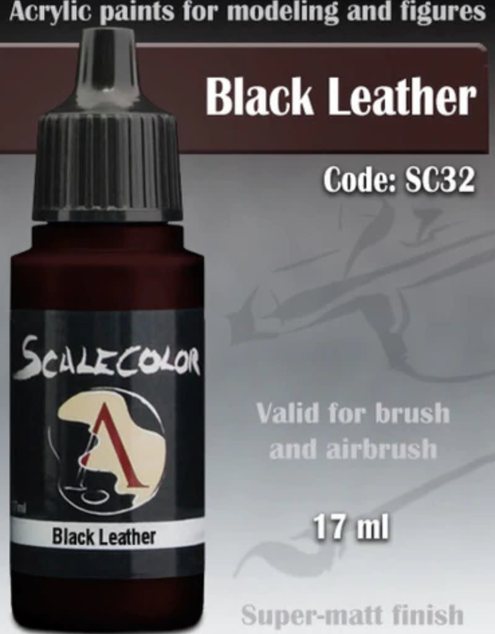 Scale75 Scale Color: Black Leather