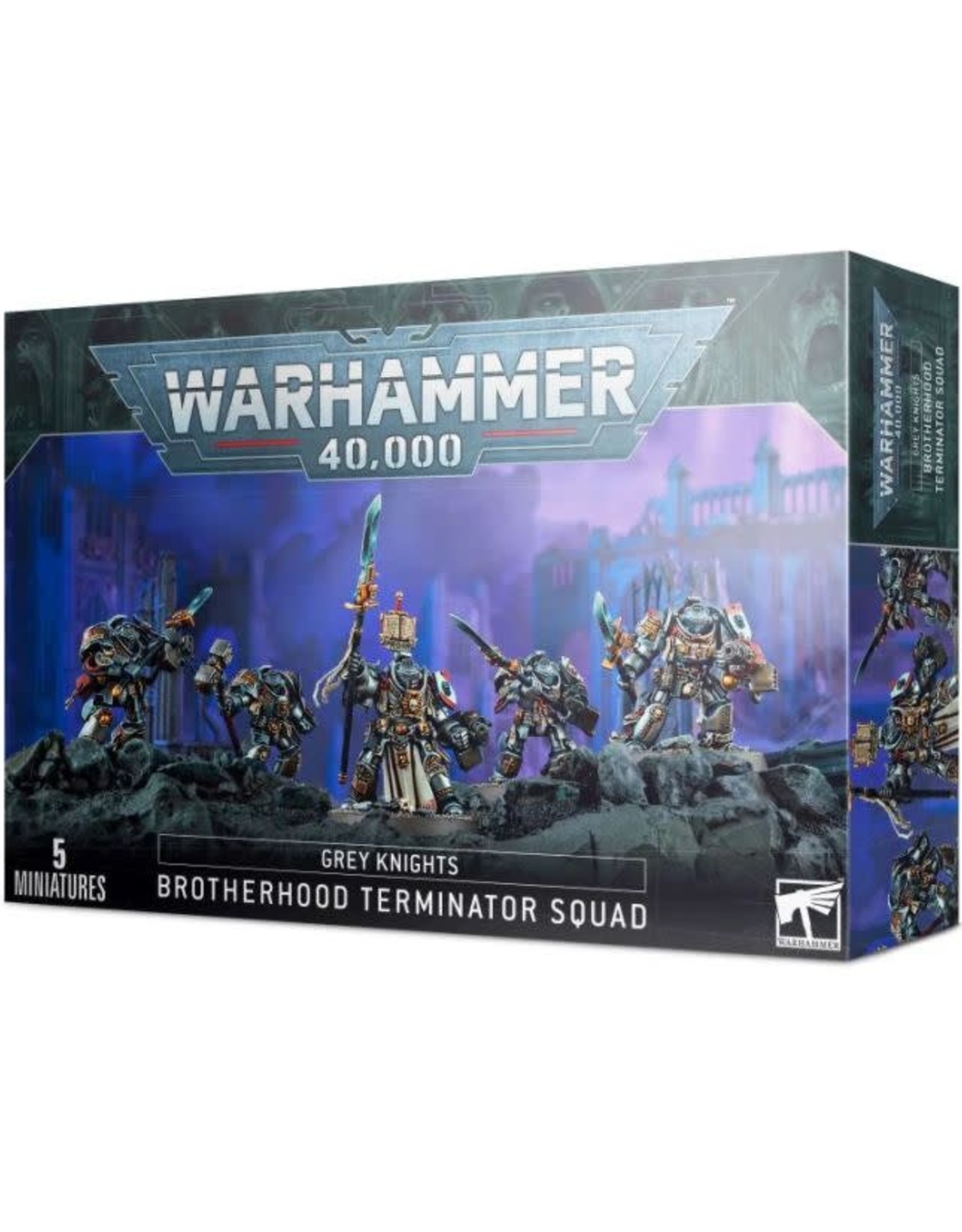 Warhammer 40k Grey Knights Brotherhood Terminator Squad