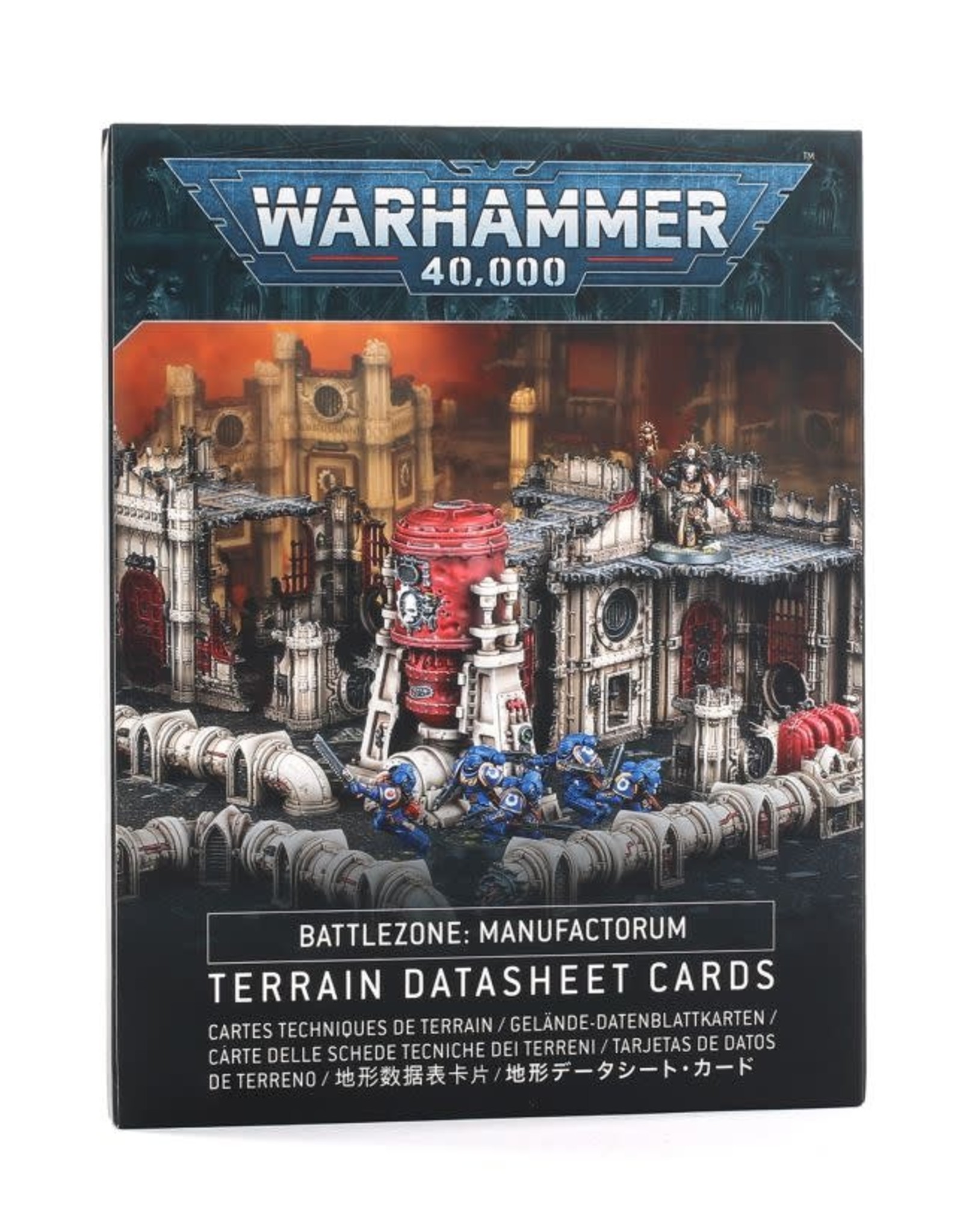 Warhammer 40k Battlezone: Manufactorum Terrain Datasheets