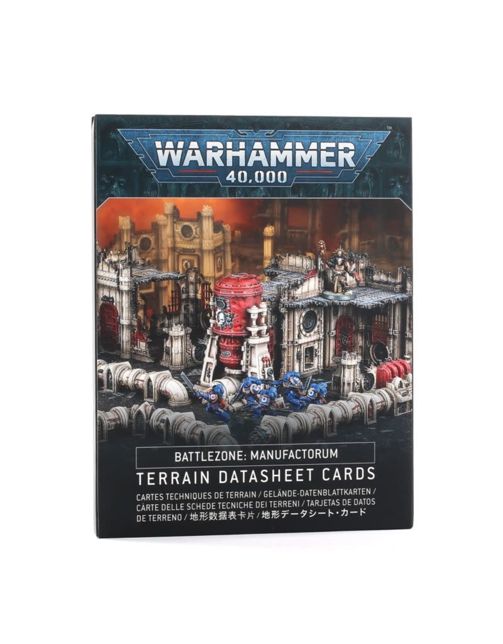 Warhammer 40k Battlezone: Manufactorum Terrain Datasheets