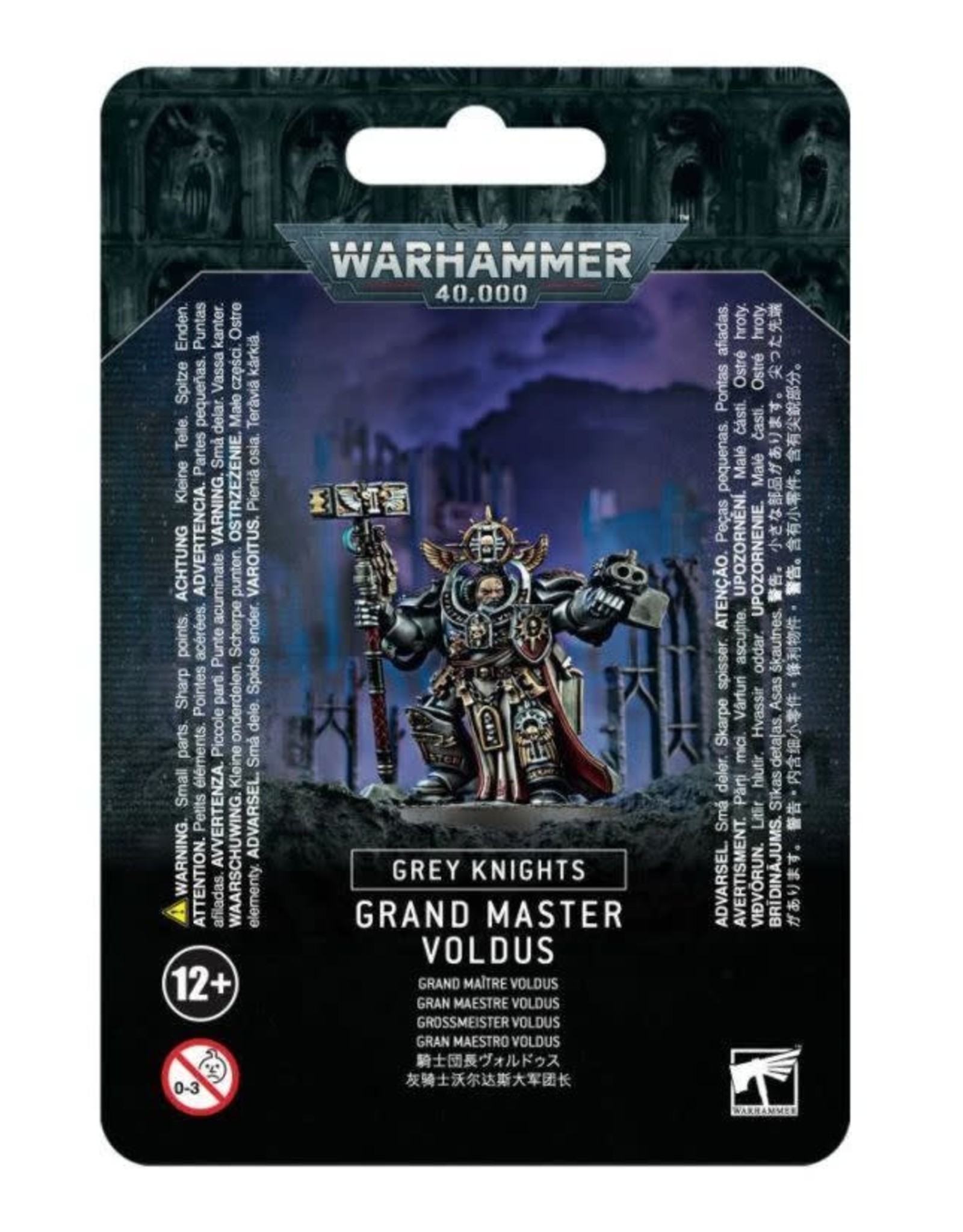Warhammer 40k Grey Knights Grand Master Voldus