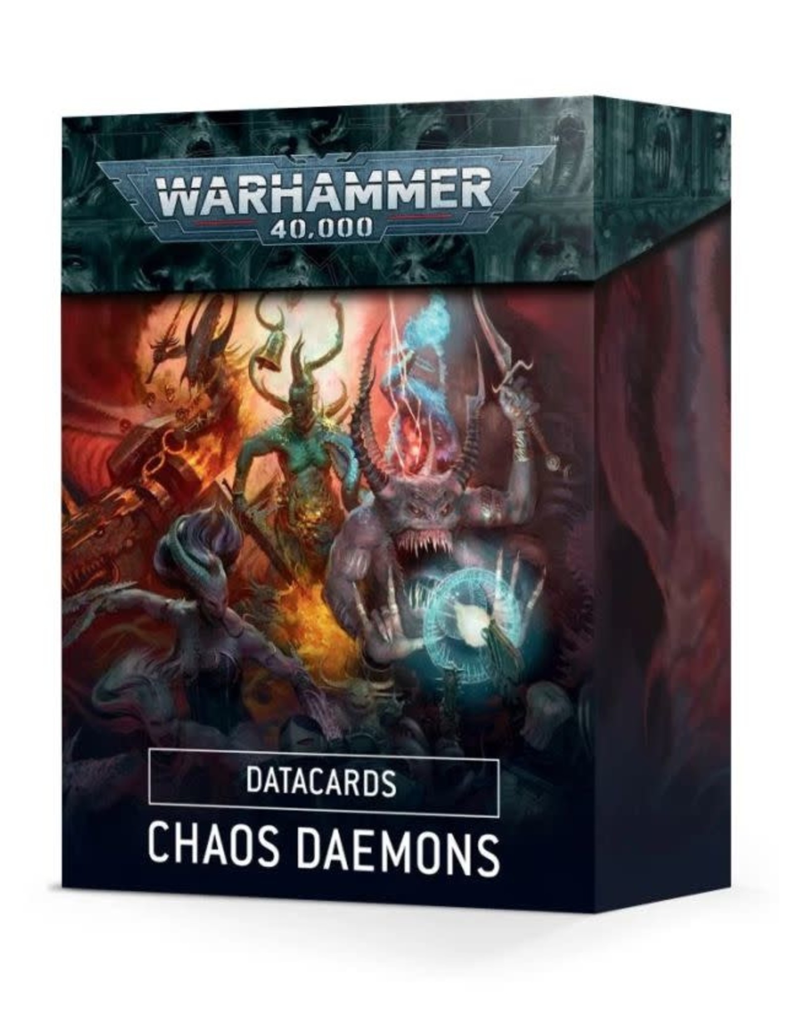 Warhammer 40k Chaos Daemons Data Cards (9th Ed)