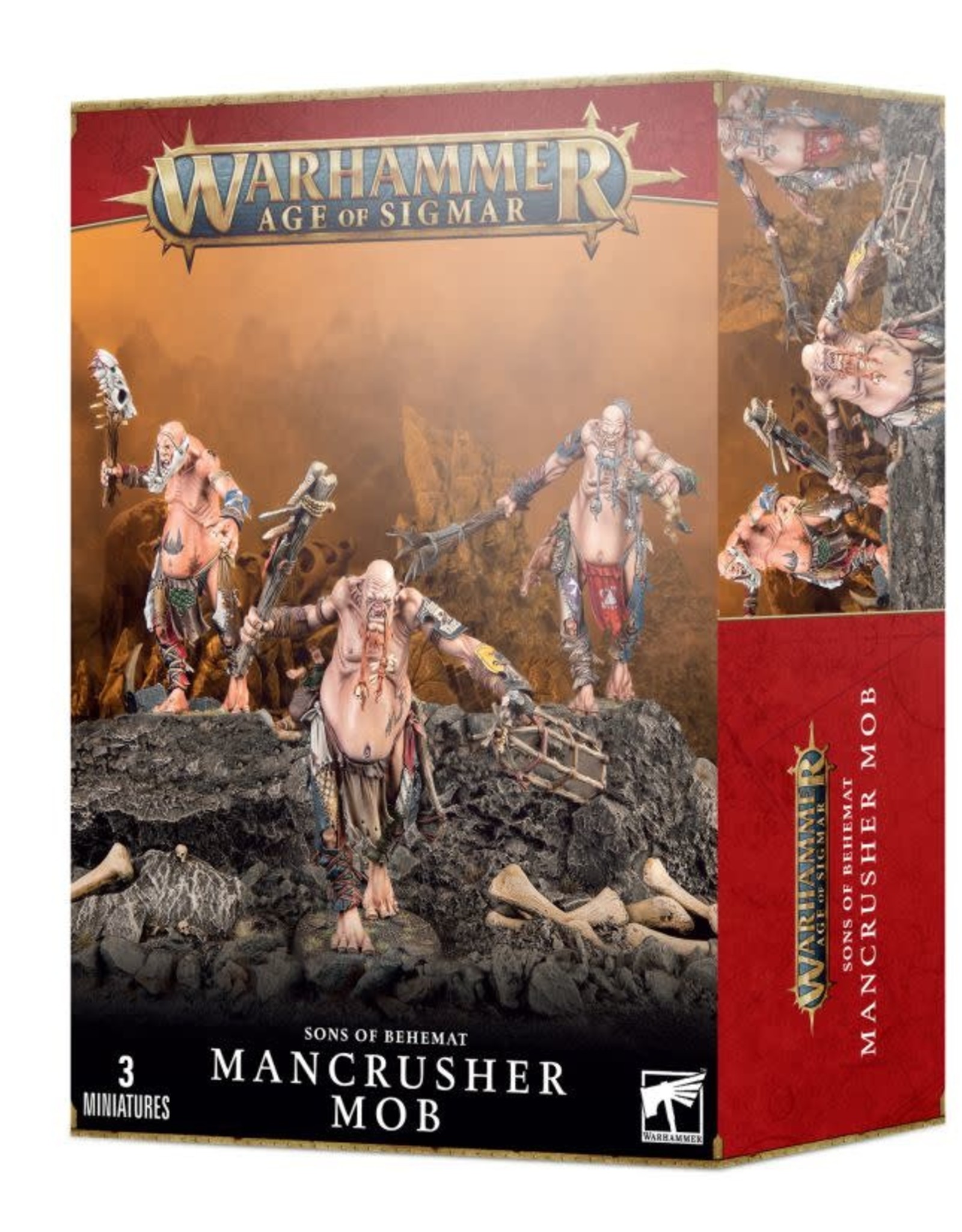 Age of Sigmar Mancrusher Mob