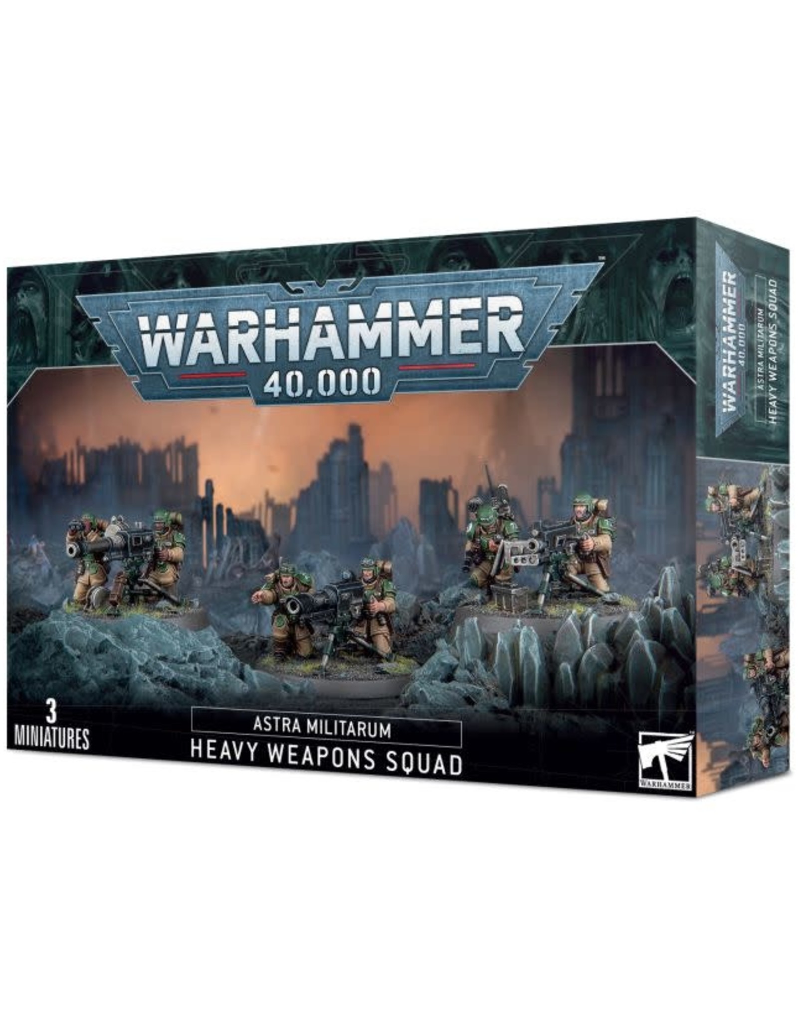 Warhammer 40k Cadian Heavy Weapons Squad