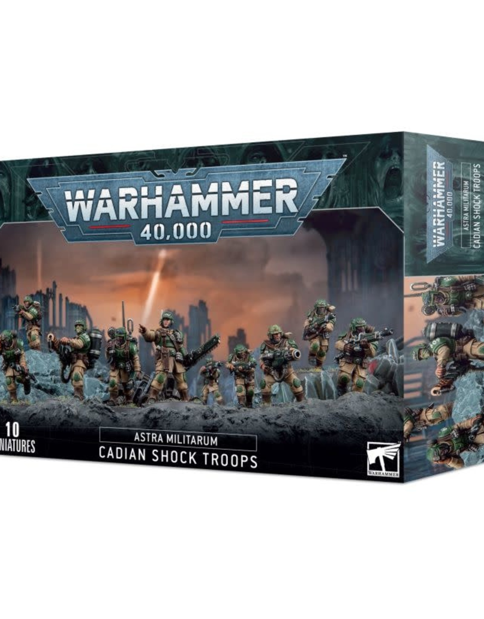 Warhammer 40k Cadian Shock Troops