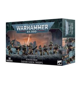 Warhammer 40k Cadian Shock Troops