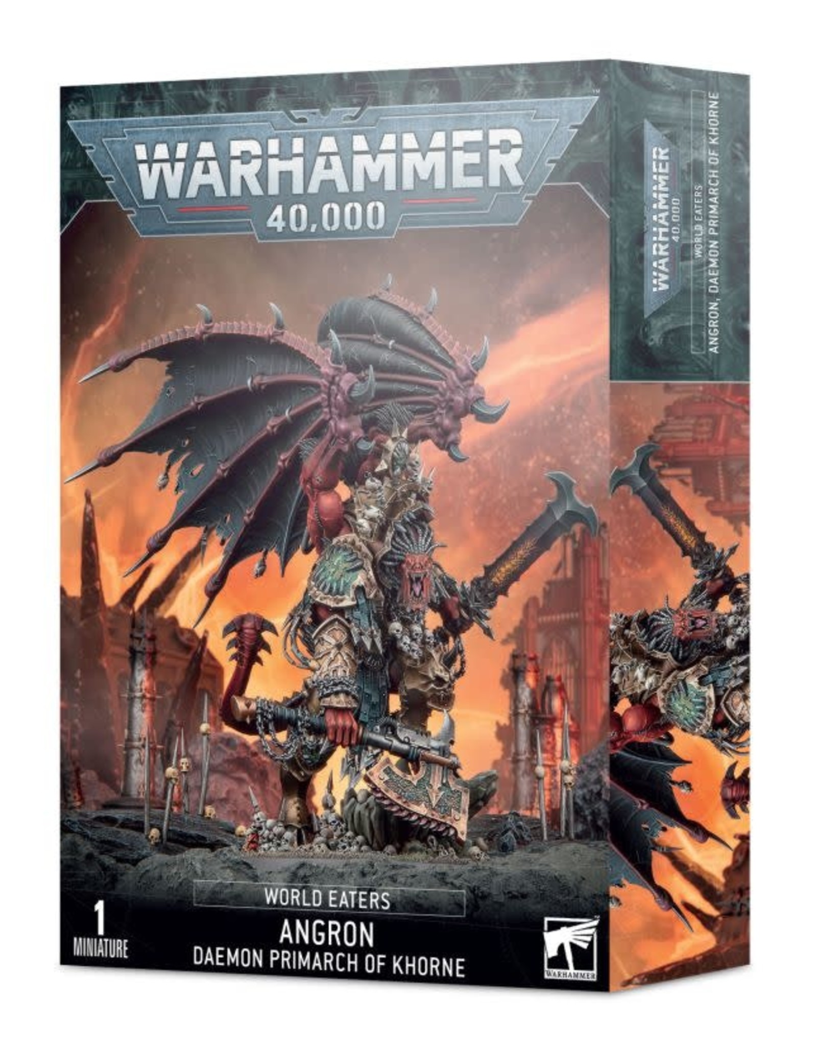 Warhammer 40k Angron Daemon Primarch of Khorne