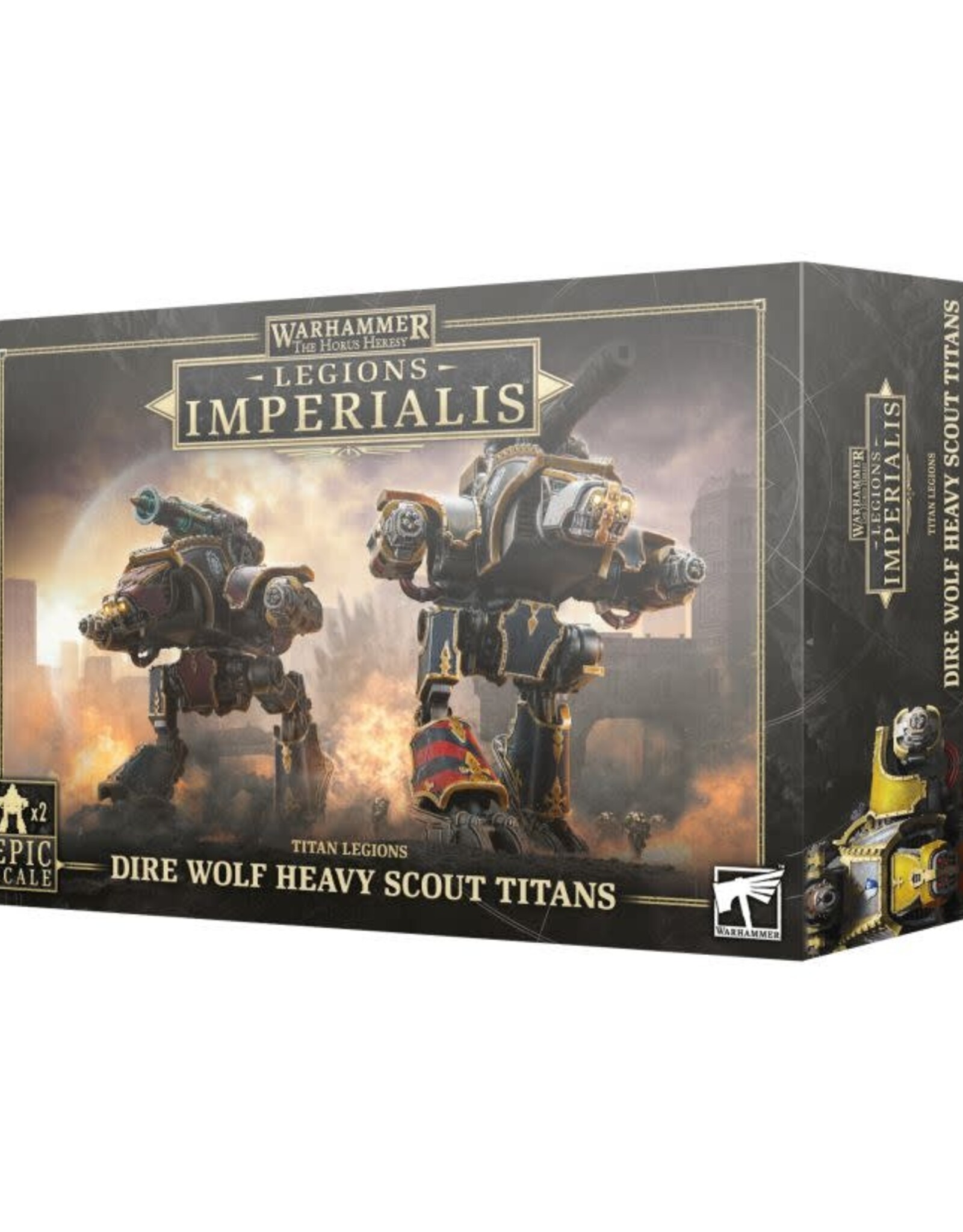 Legions Imperialis Imperialis: Dire Wolf Heavy Scout titan