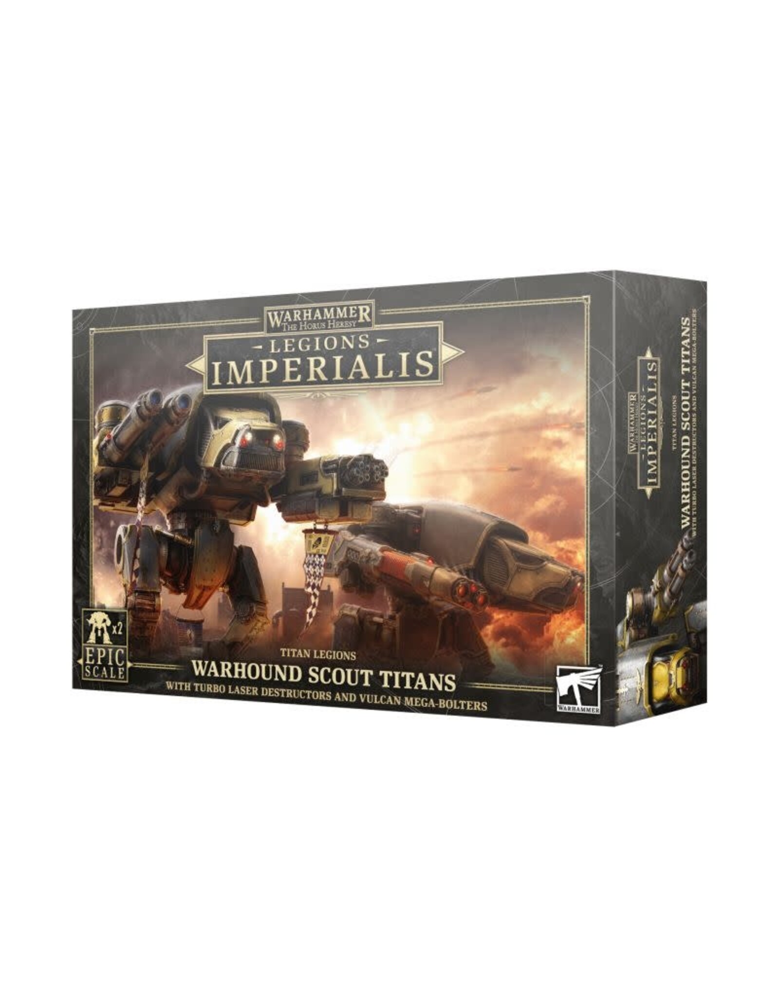 Legions Imperialis Imperialis: Warhound Scout Titan