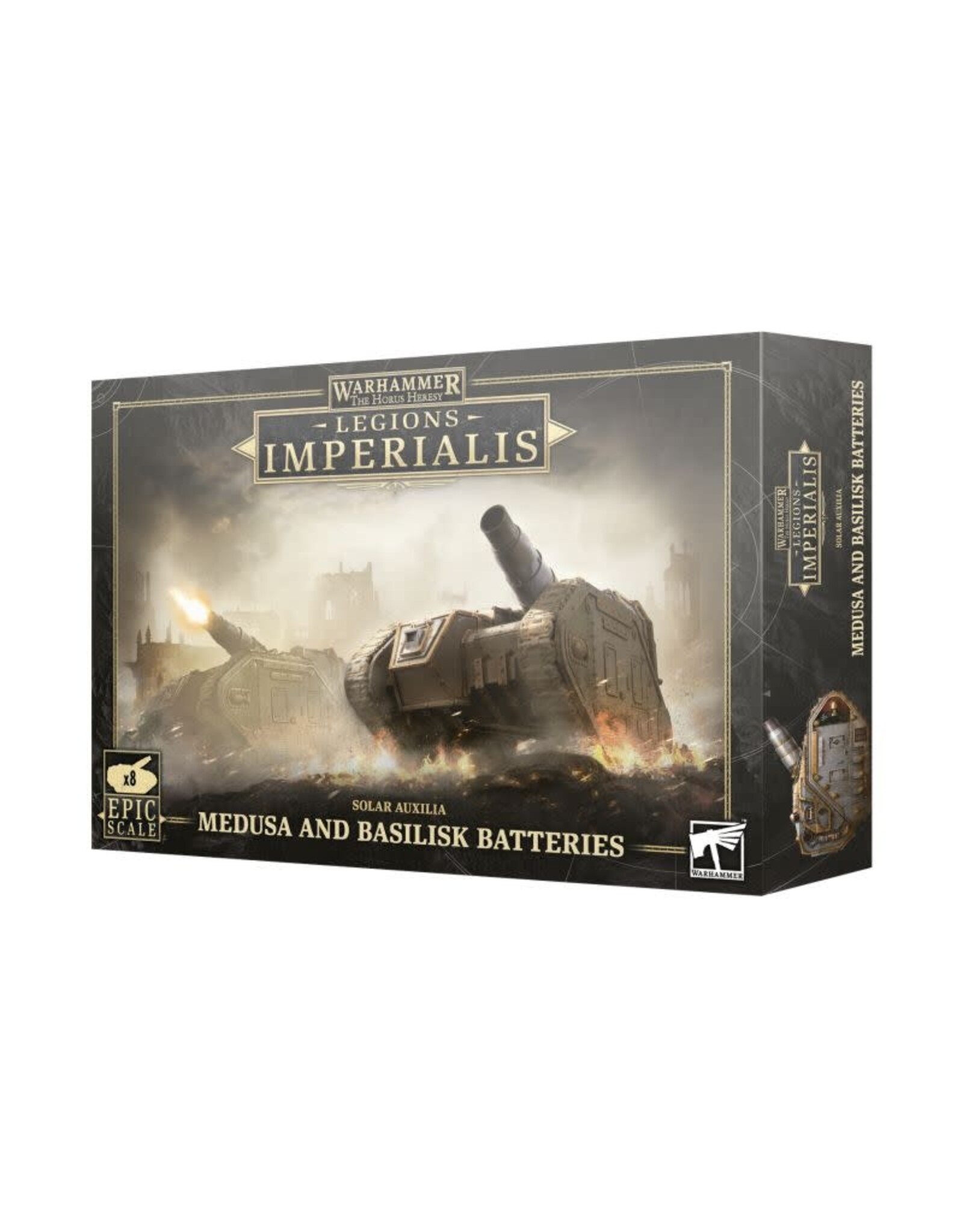 Legions Imperialis Imperialis: Medusa and Basilisk Batteries