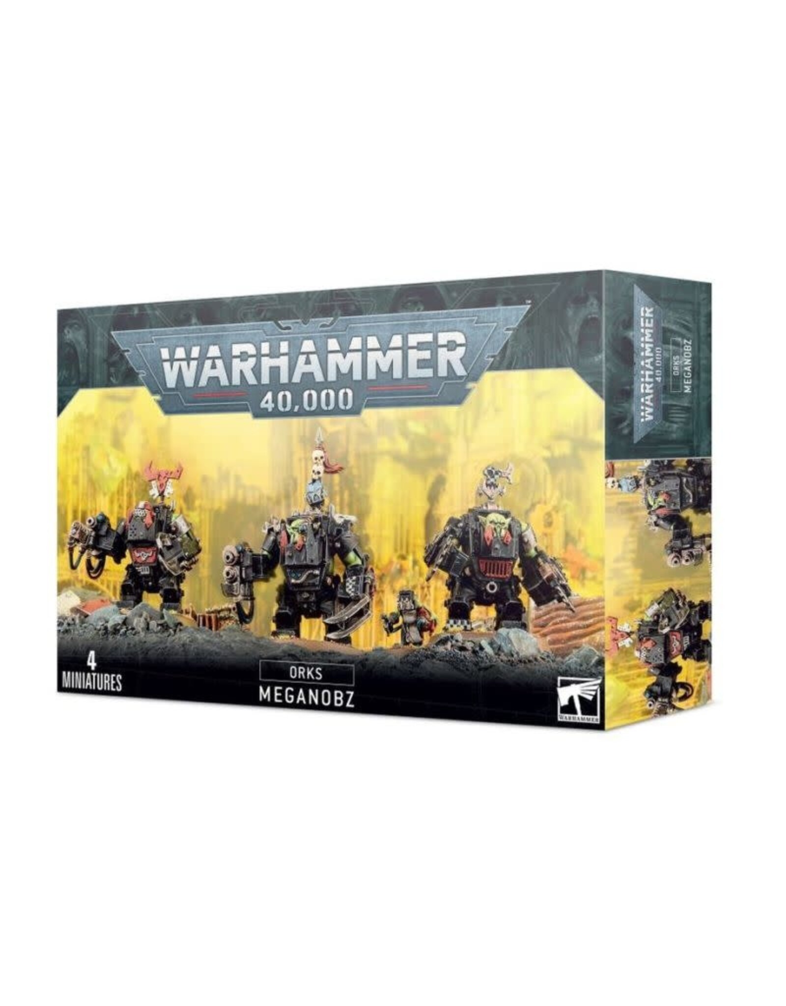 Warhammer 40k Ork Meganobz/Big Mek in Megaarmor