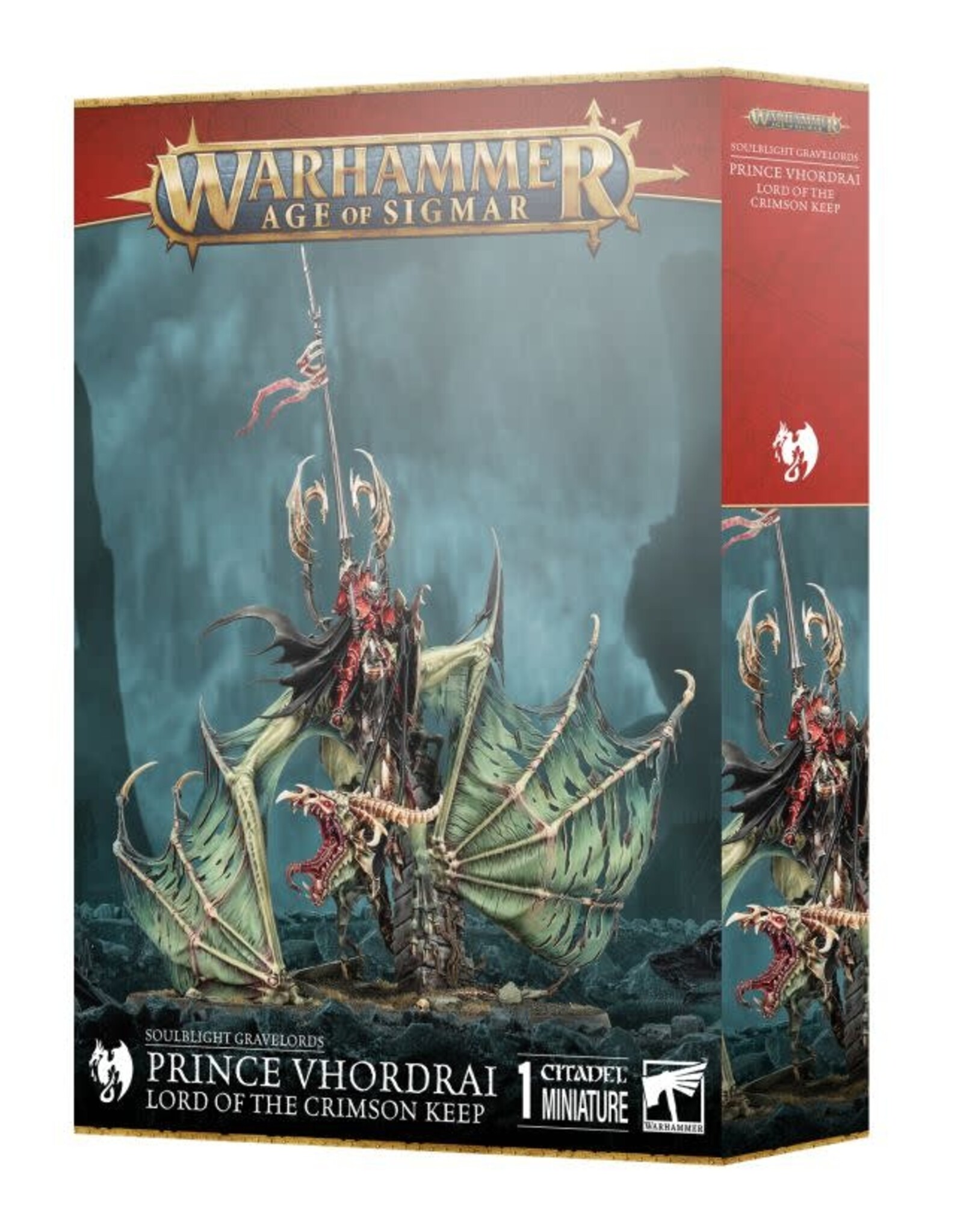 Age of Sigmar Prince Vhordrai Lord of the Crimson Keep