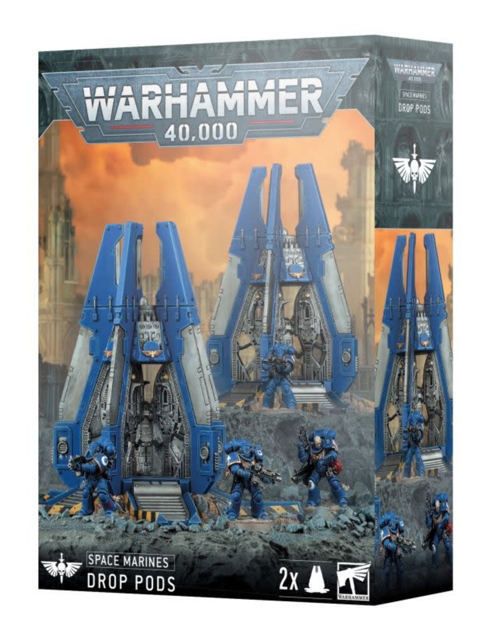 Warhammer 40k Space Marine Drop Pod