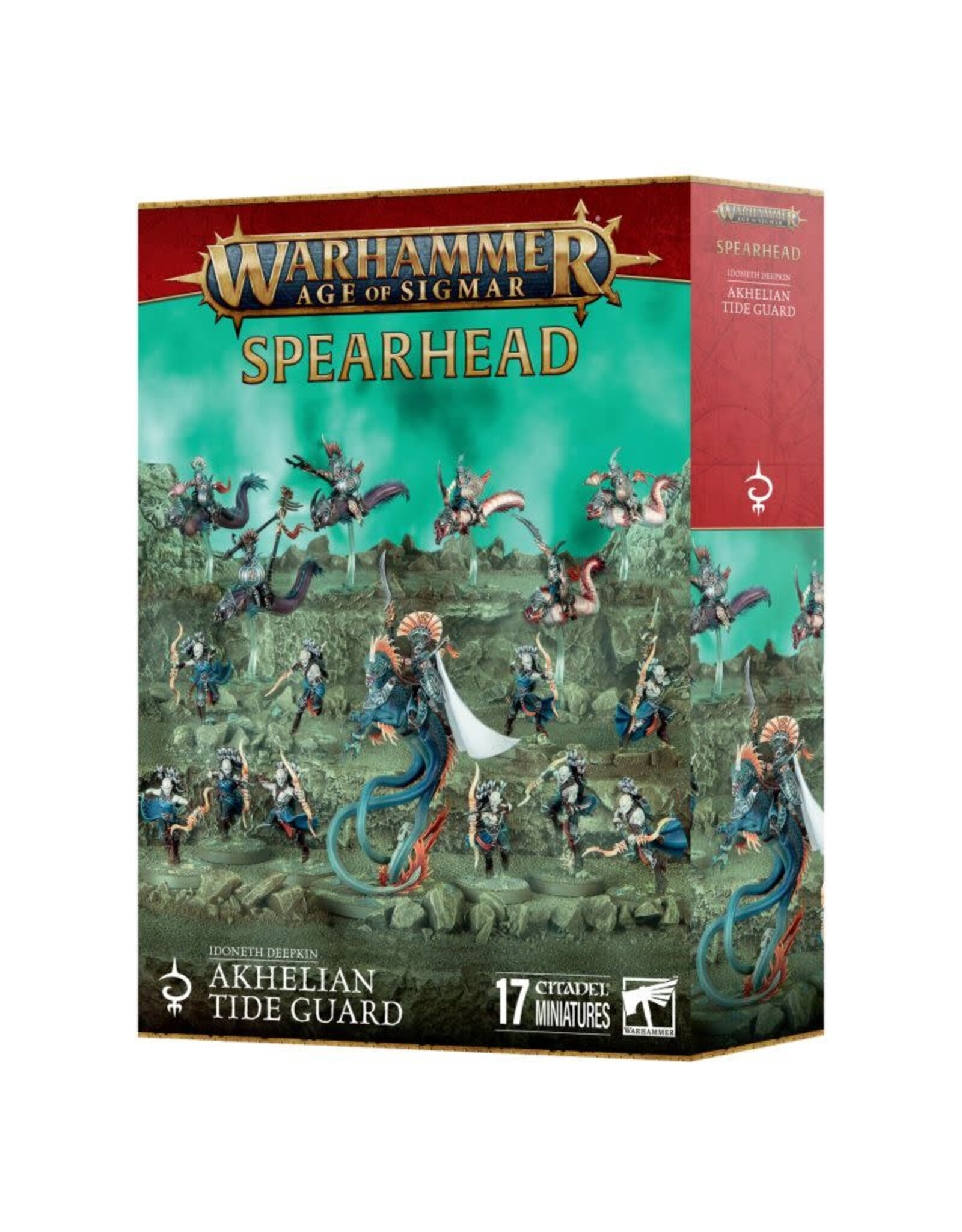Age of Sigmar Spearhead: Idoneth Deepkin Akhelian GTide Guard
