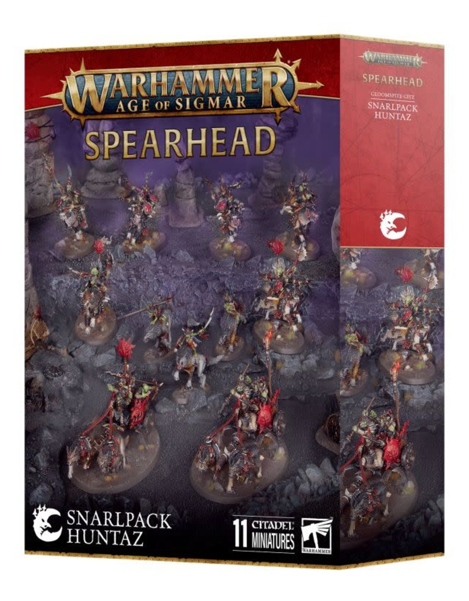 Age of Sigmar Spearhead: Snarlpack Huntaz