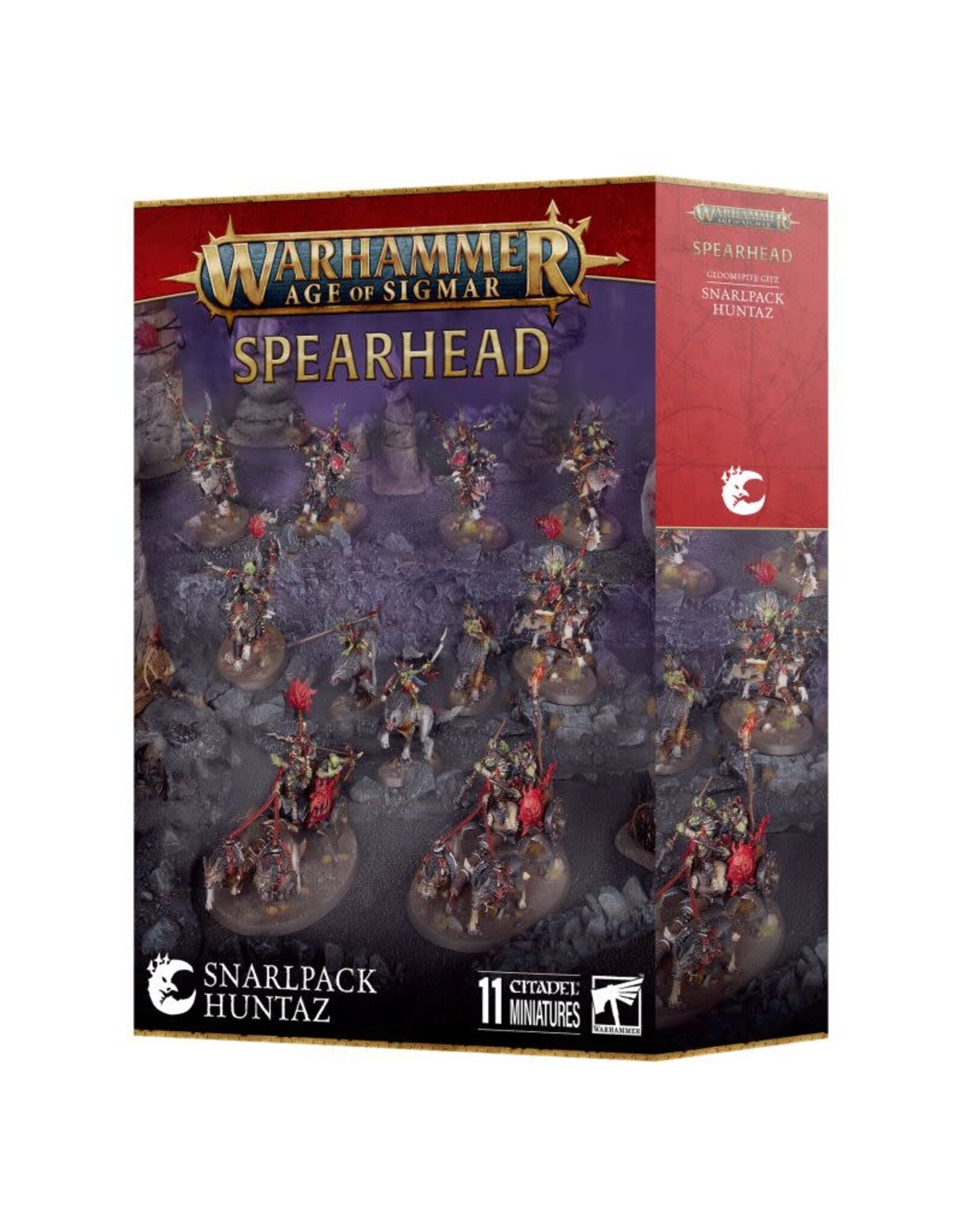 Age of Sigmar Spearhead: Snarlpack Huntaz