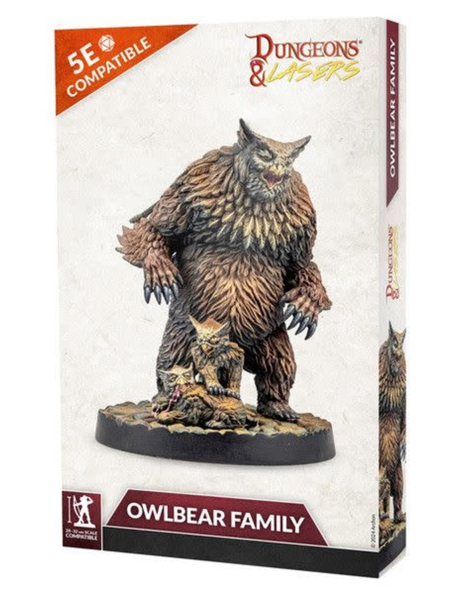 Dungeons & Lasers Owlbear Family