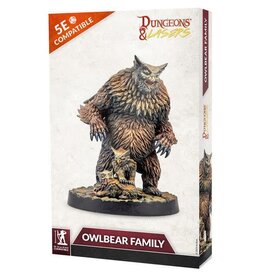 Dungeons & Lasers Owlbear Family