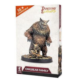 Dungeons & Lasers Owlbear Family