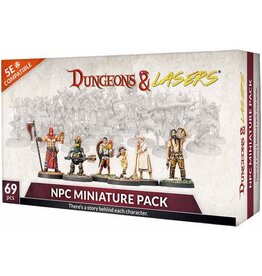 Dungeons & Lasers NPC Miniatures Pack