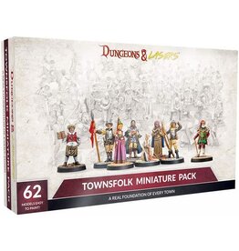 Dungeons & Lasers Townfolk Miniatures Pack