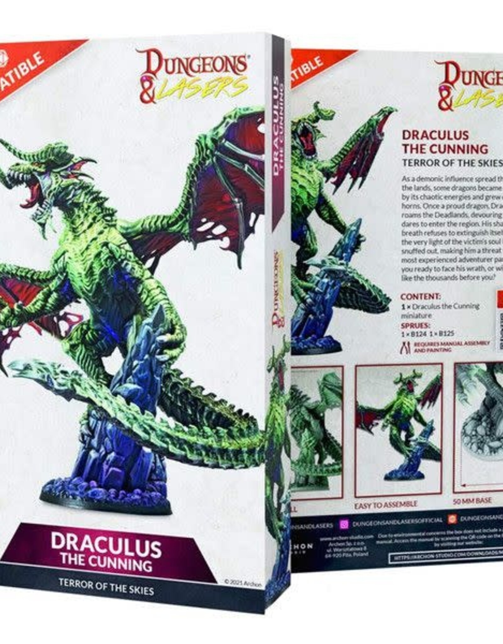 Dungeons & Lasers Draculus the Cunning