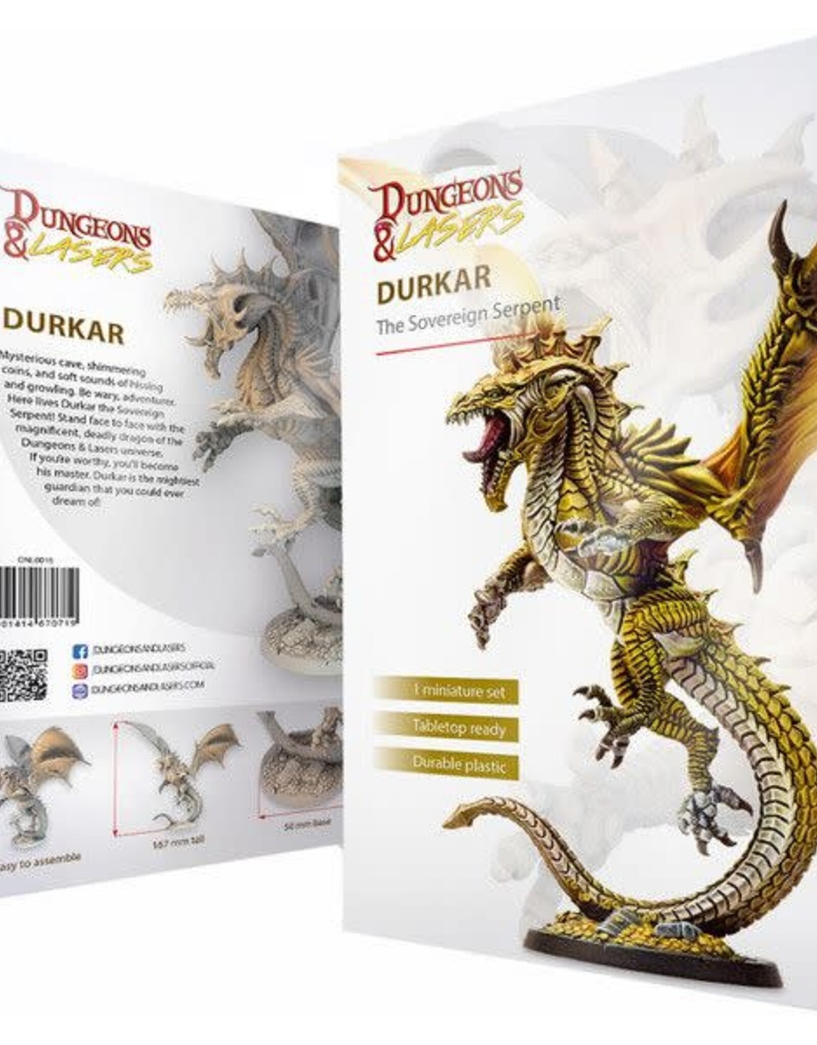 Dungeons & Lasers Durkar the Sovereign Serpent