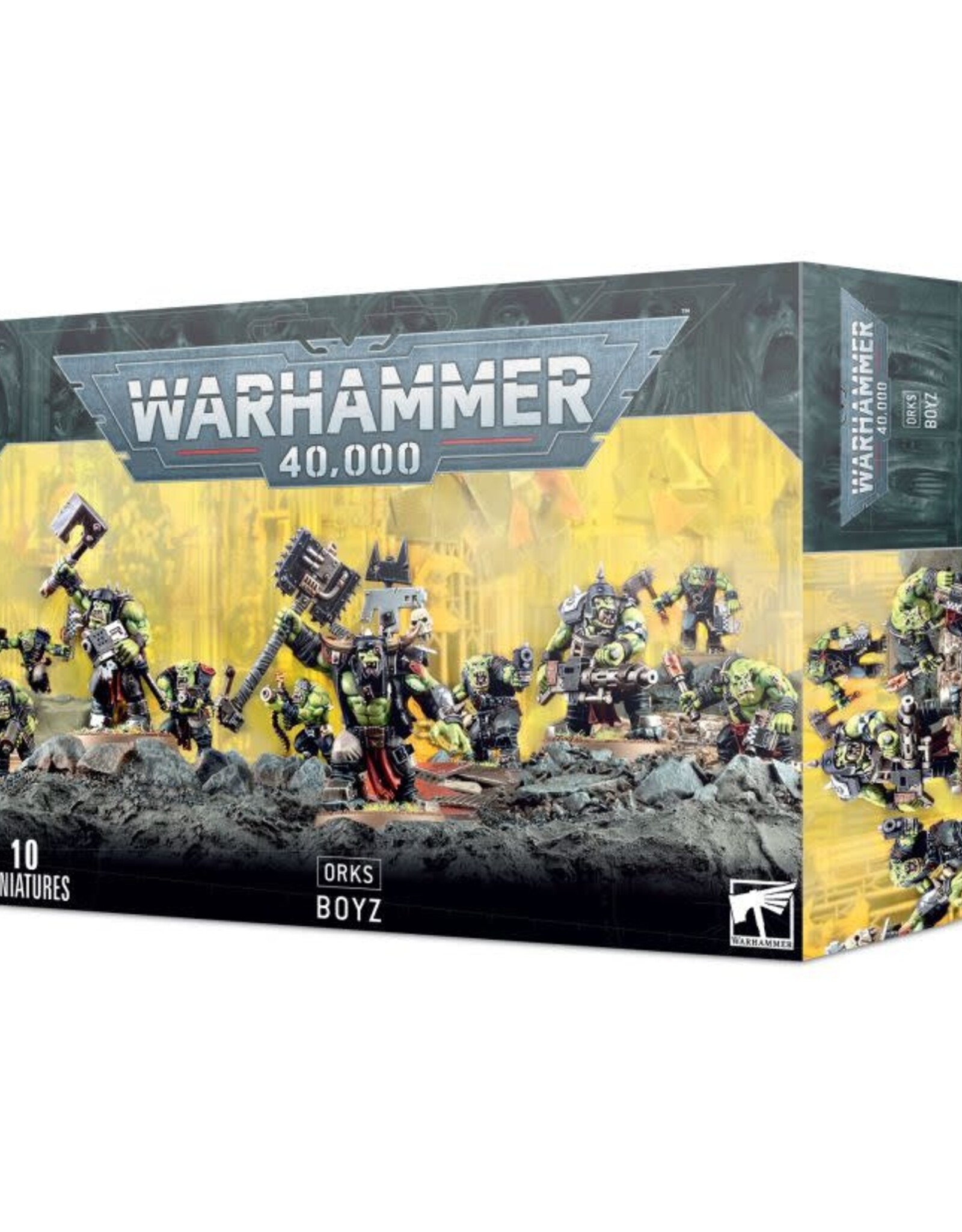 Warhammer 40k RPG Ork Boyz (from the combat patrol)