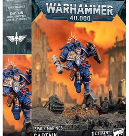 Warhammer 40k Space Marine Captain w/Jump Pack & Relic Shield Warhammer 40k Space Marine Captain w/Jump Pack & Relic Shield
