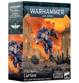 Warhammer 40k Space Marine Captain w/Jump Pack & Relic Shield