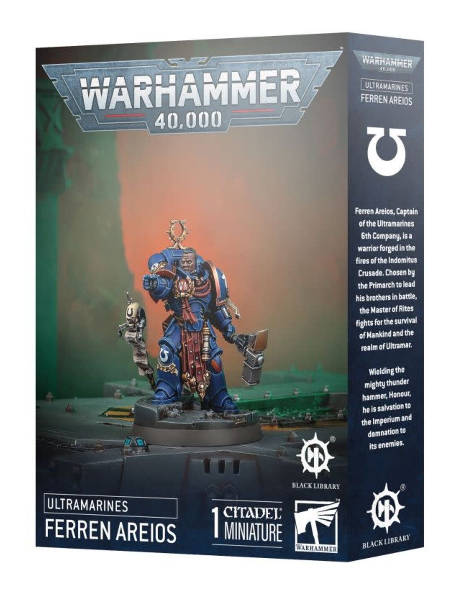 Warhammer 40k Ultra Marines Ferren Areios