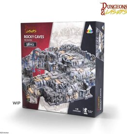 Dungeons & Lasers Rocky Caves Pre-Painted