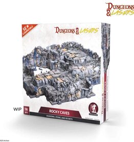 Dungeons & Lasers Rocky Caves UNPAINTED