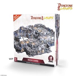 Dungeons & Lasers Rocky Caves UNPAINTED